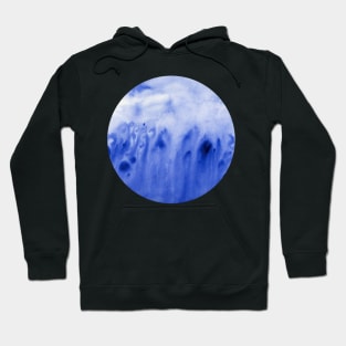 Blue sprouting (circle) Hoodie